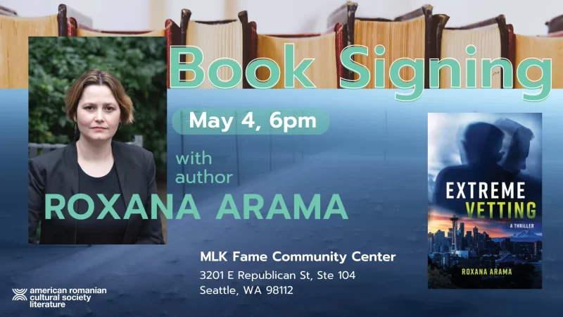 Book Signing with Roxana Arama