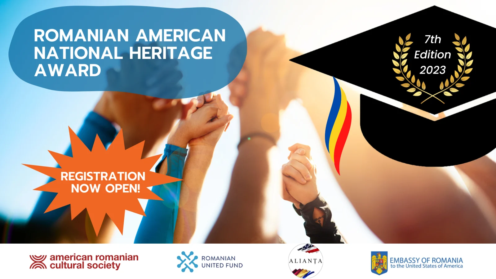 Romanian American National Heritage Awards 2023, 7th edition - Registration now open!