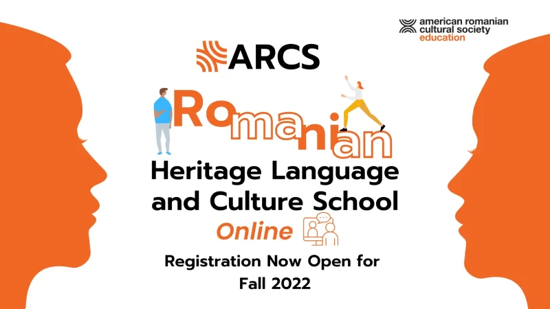 ARCS Romanian Heritage Language and Culture School - Fall 2022