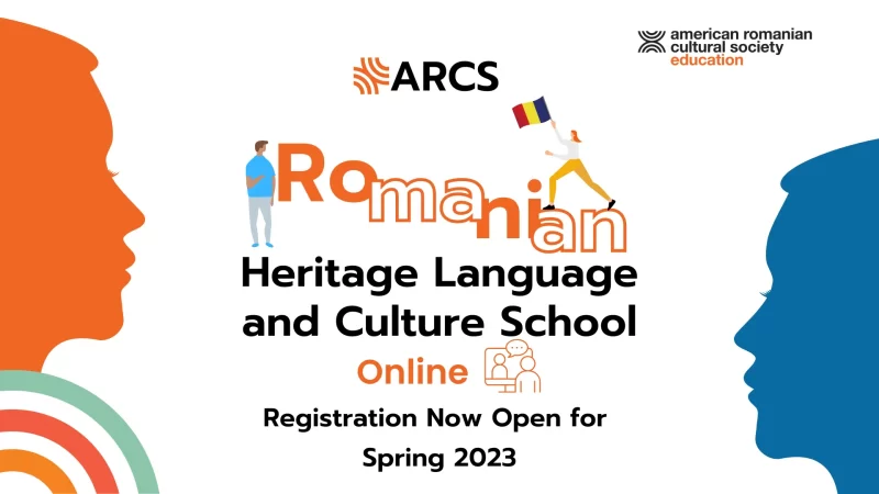 ARCS Romanian Heritage Language and Culture School - Spring 2023