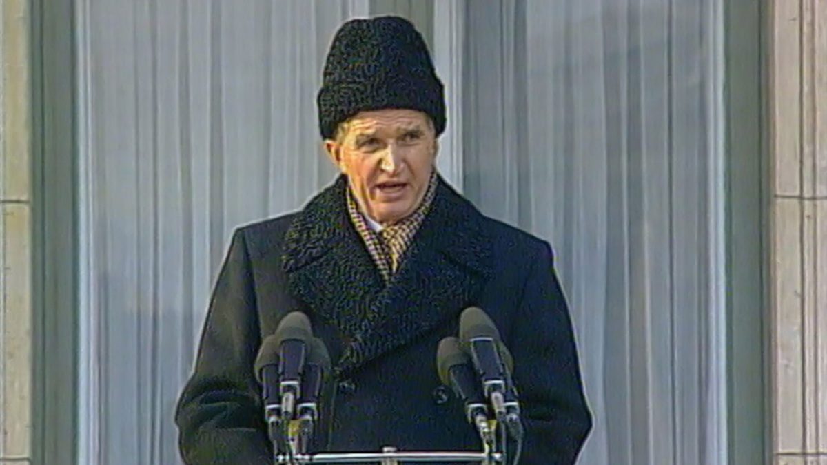 Nicolae Ceausescu speech